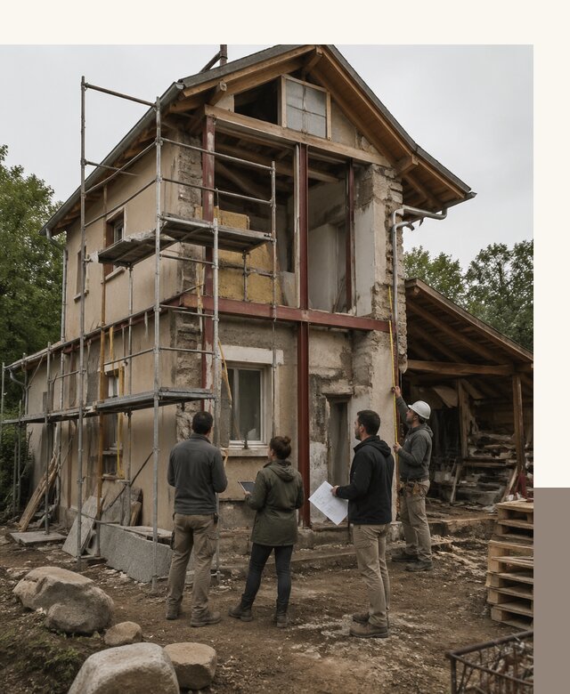 Реконструкция загородного дома под ключ в Полевской от бюро